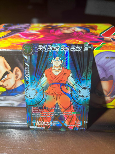 God Break Son Goku  Dragón Ball Súper Cardgame