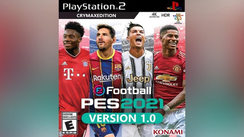 Pes 2021 Play 2 Versión Crymax Beta 1 Versión Septiembre