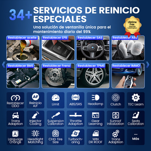 Thinkcar Escáner Obd2 Thinkscan 689bt Bidireccional