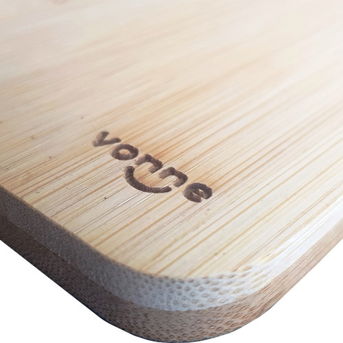 Imagen 4 de 8 de Tabla De Picar Madera Bambu Cortar Cocina Alimentos Comida
