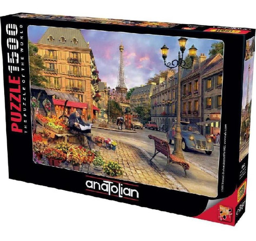 Puzzle 1500 Piezas Paris Street Life - Anatolian