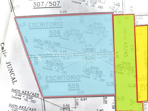 Imagen 9 de 25 de Alquiler De Oficina Doble, 5to Piso Al Frente, 60m2, Dos Entradas, Dos Baños, Sala De Reuniones De Uso Común, Plaza Independencia Esq Juncal, Entre El Centro Y La Ciudad Vieja
