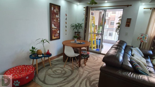 Imagem 3 de 15 de Lindo Apartamento No Vitallis , Com 95 M² , Sendo 2 Suítes - Di26814