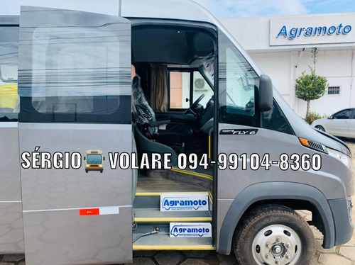 Micro Ônibus Volare Fly 6 Executivo Cor Cinza