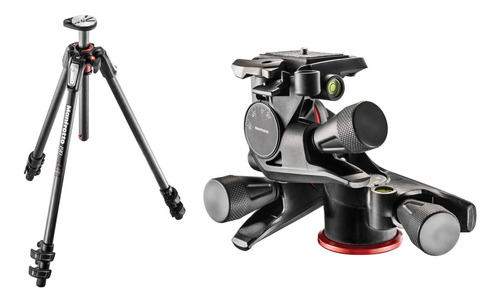 Manfrotto Mt190cxpro3 Carbon Fiber TriPod With Xpro Geared 3