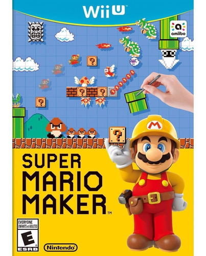 Juego Nintendo Wii U Super Mario Maker - Box Original Fisico