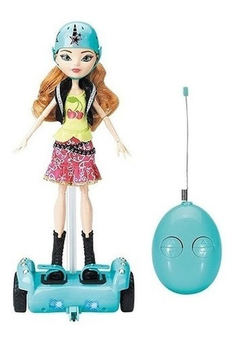 Muñeca Con Skate Patin Hoverboard Radio Control Y Sonido