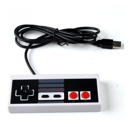 Imagen 2 de 2 de Control Nes Con Cable Usb Para Notebook Pc Y Mac Nuevo
