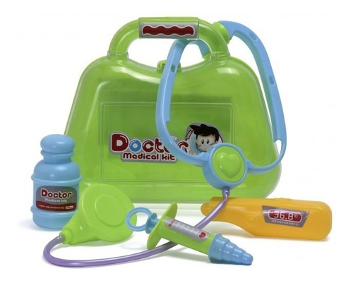 Imagen 2 de 3 de Valija Doctor Doctora Niños Juguete Infantil Hospital Medico