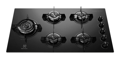 Cooktop 5 Bocas A Gás Ke5td Electrolux Cor Preto