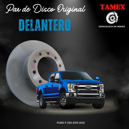 Par De Disco Original Delantero De Freno F-250 4wd Sd 2014