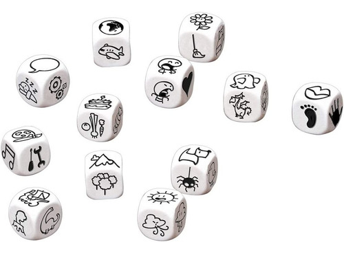 Juego De Mesa Dados Imagidice Tipo Story Cubes Nuevo