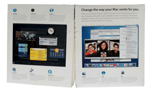 Sistema Operativo Mac Os X Tiger (Usado)