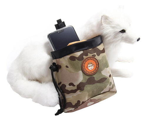2pcs Pequeño Snack Riñonera Bolsa Perro Bag Para Mascotas