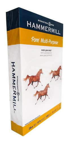 2 Resma De Papel Bond 20 Tamaño Carta Hp Importado Andyc