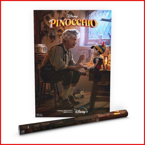 Poster Película Pinocho 2022 Disney+ #6 - 40x60cm