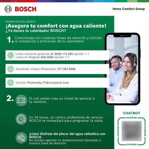 Calentador Eléctrico Acumulación 35l 220v Tronic 4000t Bosch