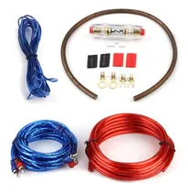 Comprar Kit Cables 1500w Potencia Amplificador Subwoofer Calibre 10