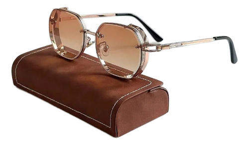 Lentes De Sol Steampunk Gafas Unisex Uv400