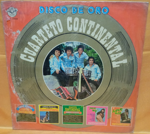 O Cuarteto Continental Lp Disco De Oro 1982 Ricewithduck