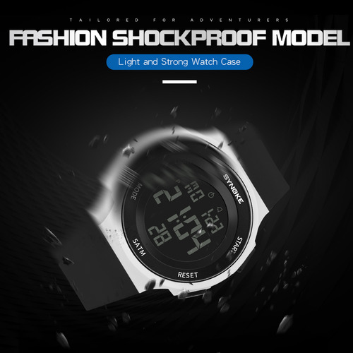 Reloj Para Hombre Synoke, Reloj Deportivo De Lujo, Reloj Ele