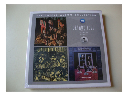 Caja de 3 CDs - Jethro Tull - Colección de álbumes triples - Importado