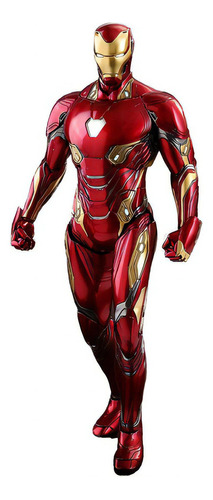Boneco de ação Iron Man Infiny War em escala 1/6