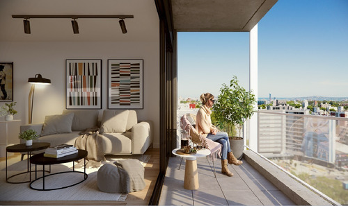 Con Cocina Definida Y Amplia Terraza Frontal