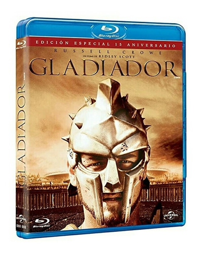 Gladiador Blu Ray Película 15 Aniversario Nuevo