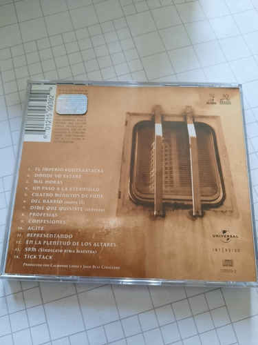 Sindicato Argentino Del Hip Hop - Un Paso A La Eternidad. Cd