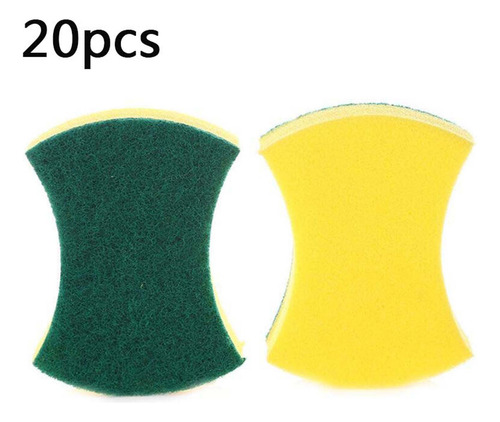 R Kit De 20 Esponjas Para Lavavajillas De Alta Densidad 4002