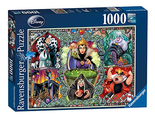 Rompecabezas Ravensburger Disney Wicked Women, 1000 Piezas