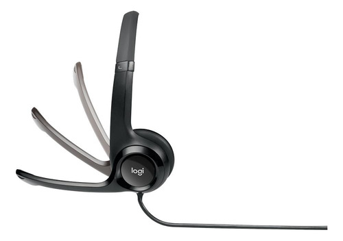Headset Com Fio Usb Logitech H390 - 981-000014