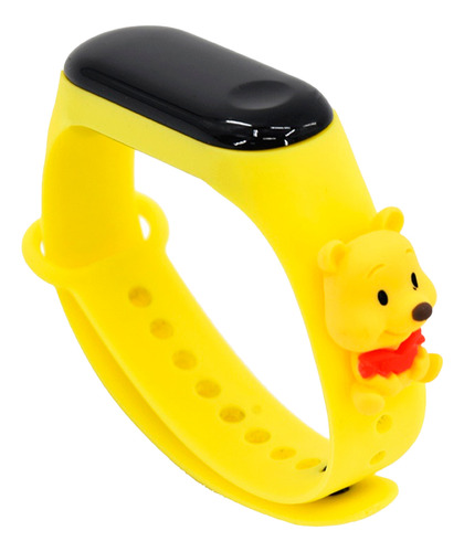 Reloj Digital Con Led Para Niños Correa Silicona Ajustable