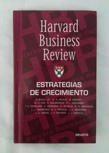 Harvard Business Review Estrategias De Crecimiento Oferta