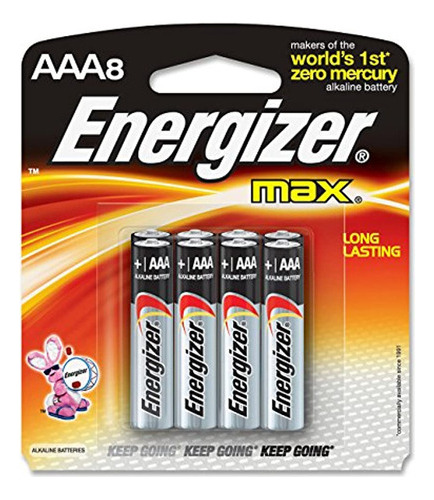 Energizer Max E91  Bateria 8 X Aa Alcalina