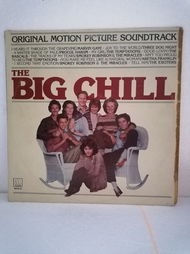 Disco Vinil Lp 33rpm    The Big Chill   Soundtrack Original