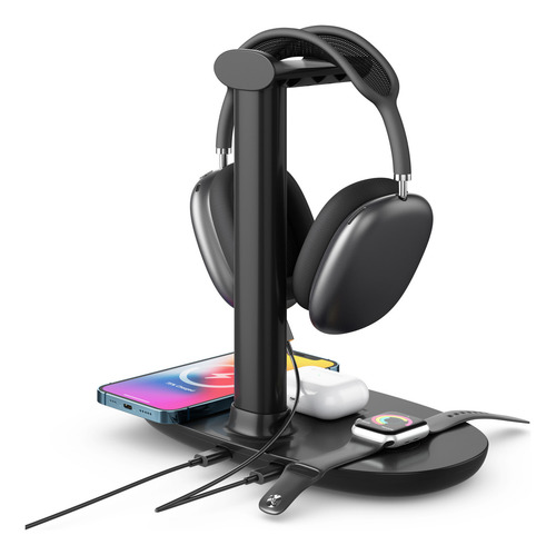 Base De Carga Inalam 4 En 1 Para iPhone AirPods Apple Watch