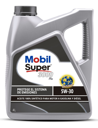 4 Litros Mobil 5w30 Super 3000 Acea C3 Dpf 2 Dexos