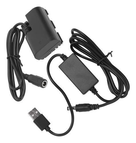 Hx Batería Ficticia E6 Lpe6 Dc, Adaptador De Corriente,