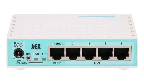 Router Mikrotik Hex Rb750 Gr3 Gigalan Microsd Poe In S/fte