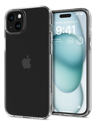 Capa Case Original Spigen Liquid Crystal Para iPhone 15