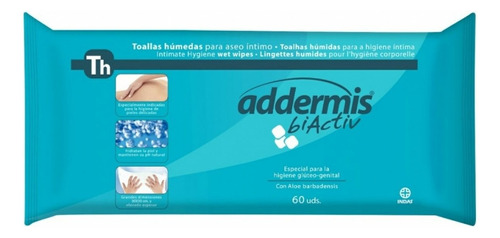 Addermis Biactiv Manoplas 40 Unidades