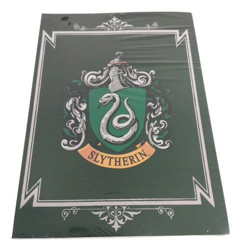 Cuaderno Slytherin - Harry Potter Color Verde oscuro