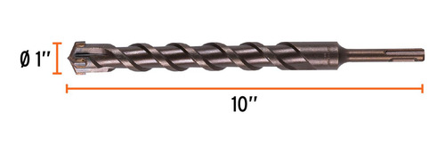 Broca Sds Plus 1 X 10', Truper Bs-1x10 11289