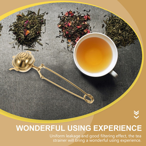 Filtro De Té, Colador De Té Reutilizable De Acero Inoxidable