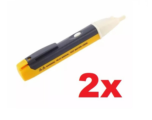 Kit 2x Pen Tester Caneta Teste Tensão Voltagem Ac 90-1000v