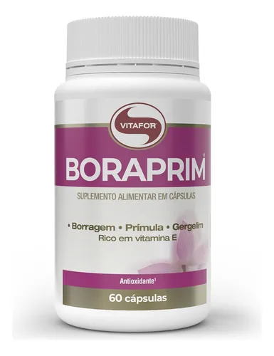 comprar Óleo De Prímula Boraprim Gla - 60 Cápsulas - Vitafor Sabor Sem sabor