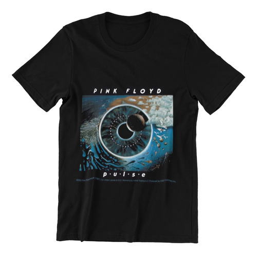 Polera Unisex Pink Floyd Rock Musica Pulse Estampado Algodon