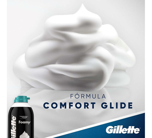 Espuma De Afeitar Gillette Foamy Piel Sensible, Pack 2 Pzas
